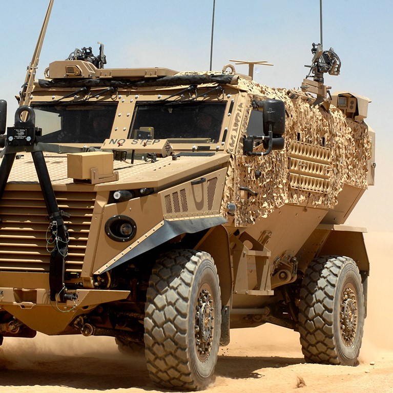 115374 Ocelot Foxhound Force Protection Armoured Vehicle Lppv Mrap British Army